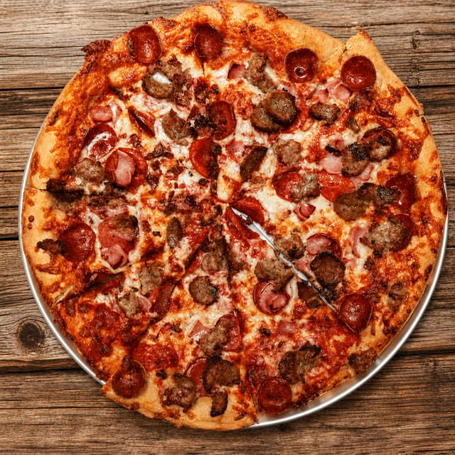 (Sm) MeatLovers Pizza.