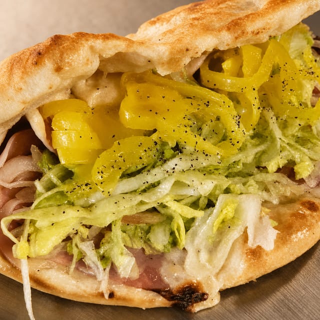 Cold Cuts Calzone.
