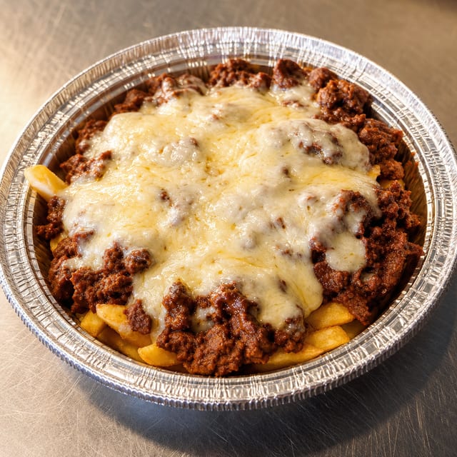 French Fries with Chili & Cheese.