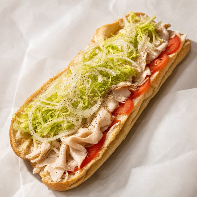 (X-Lg) Sliced Turkey Grinder.