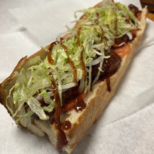 (X-Lg) BBQ Chicken Grinder.
