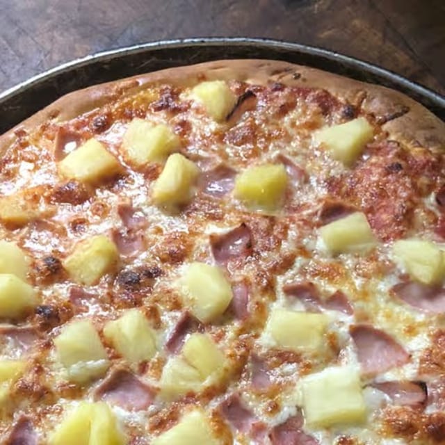 (Sm) Hawaiian Pizza.