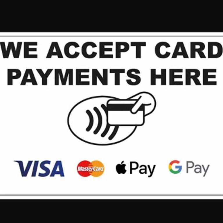 💳 We Accept All Payment Methods