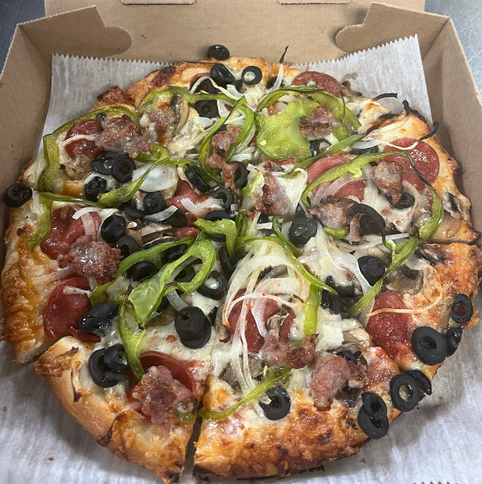 (Sm) Cosmic Special Pizza.