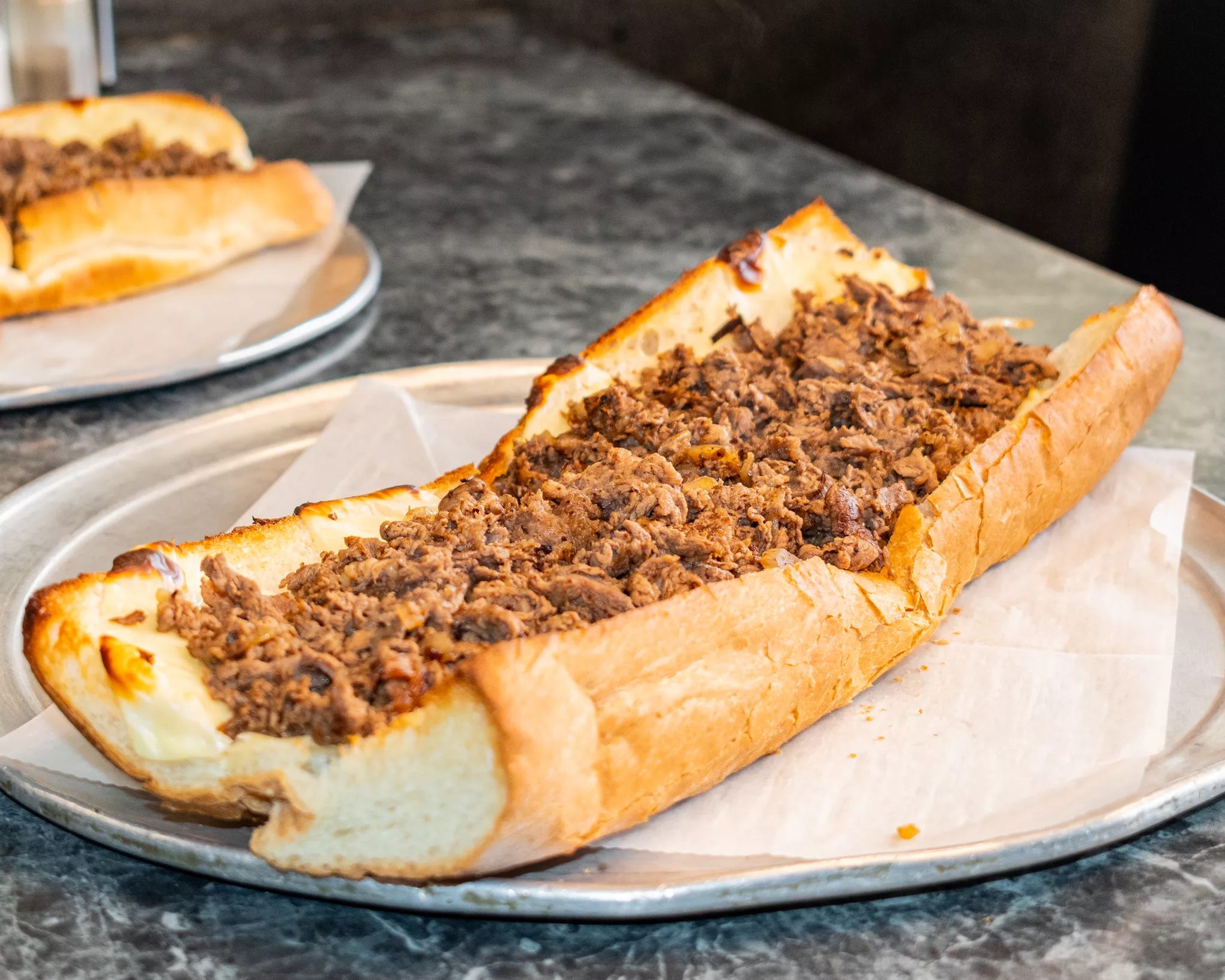 (X-Lg) #2 Steak, Cheese & Onion.