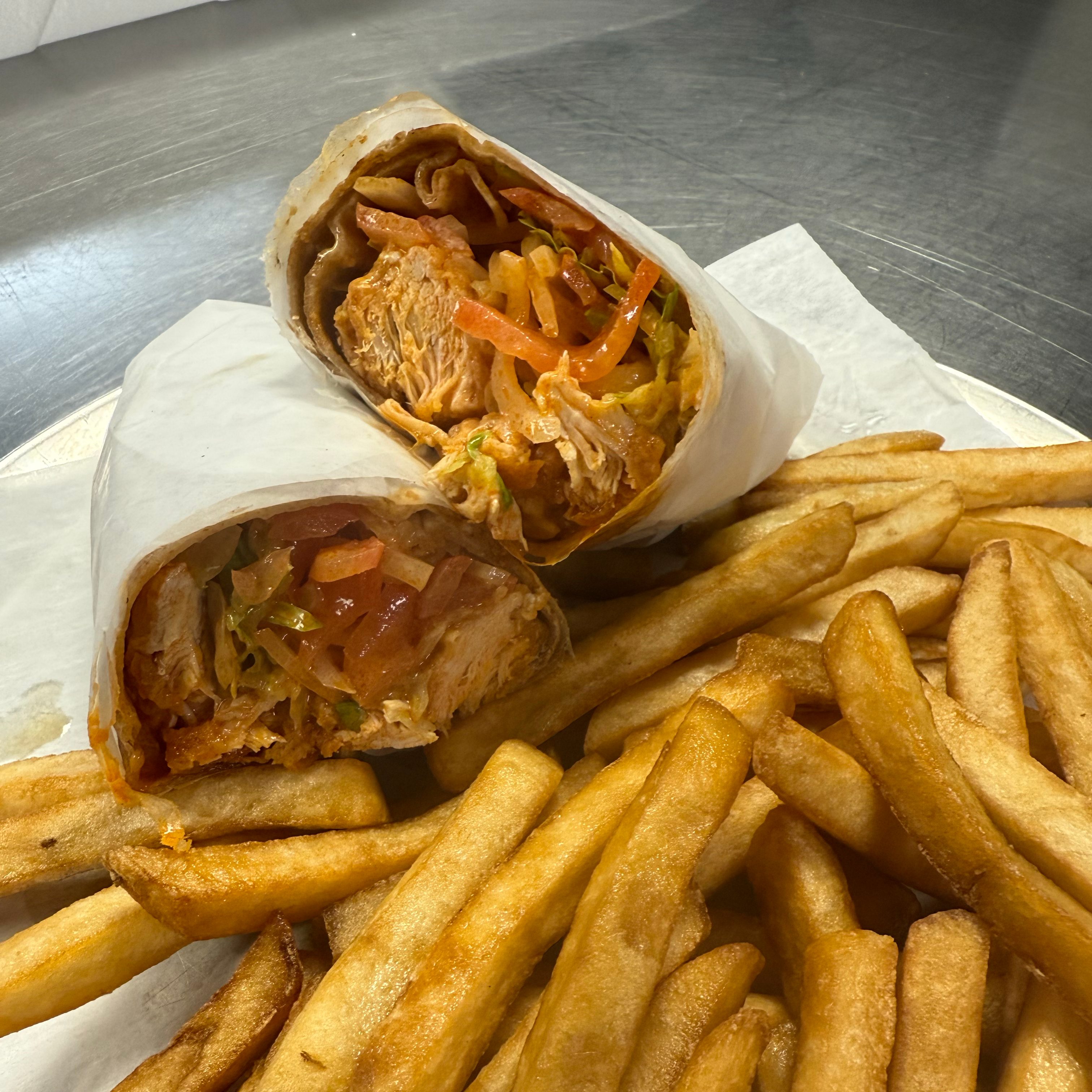 Buffalo Chicken Wrap.
