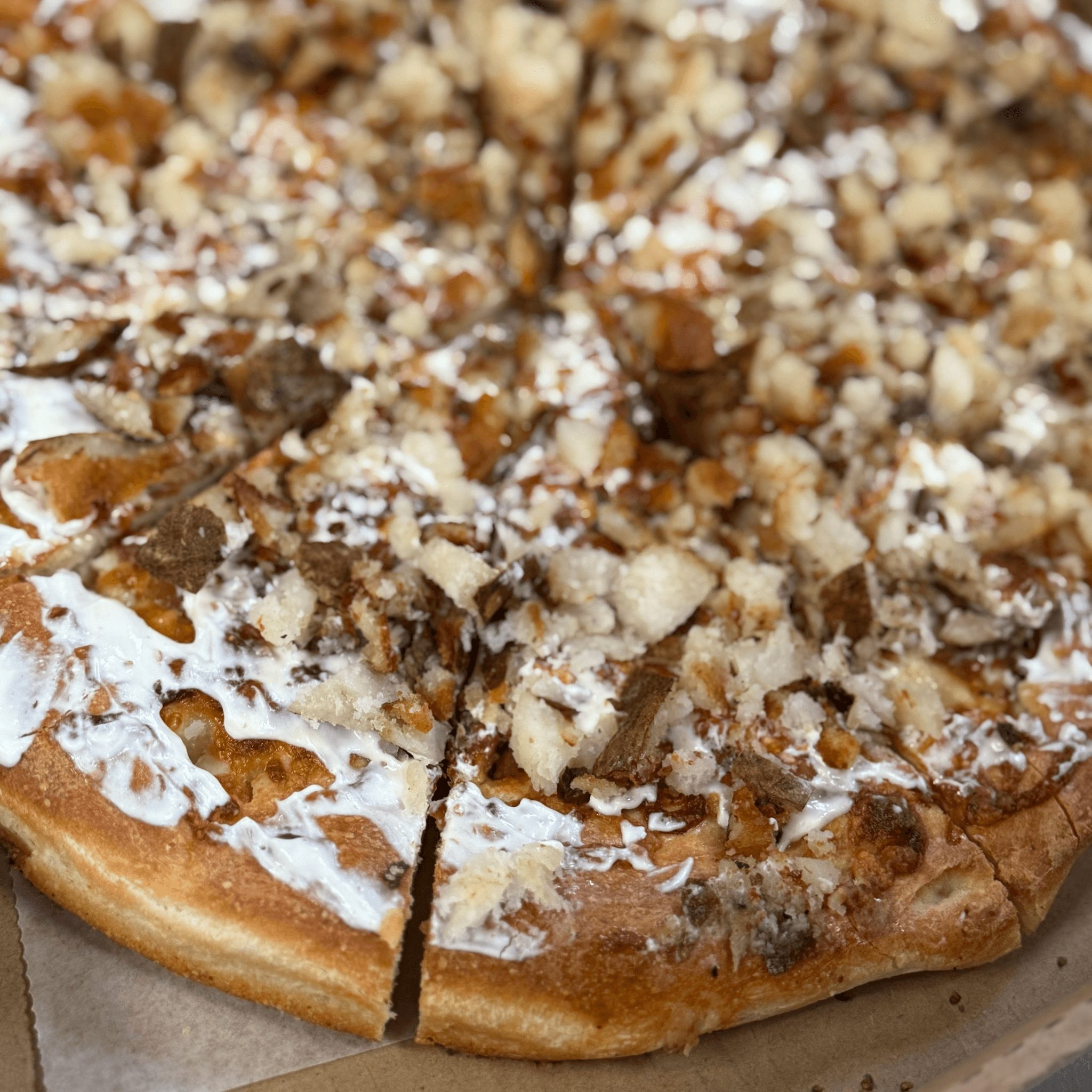 (Lg) Baked Potato Pizza.