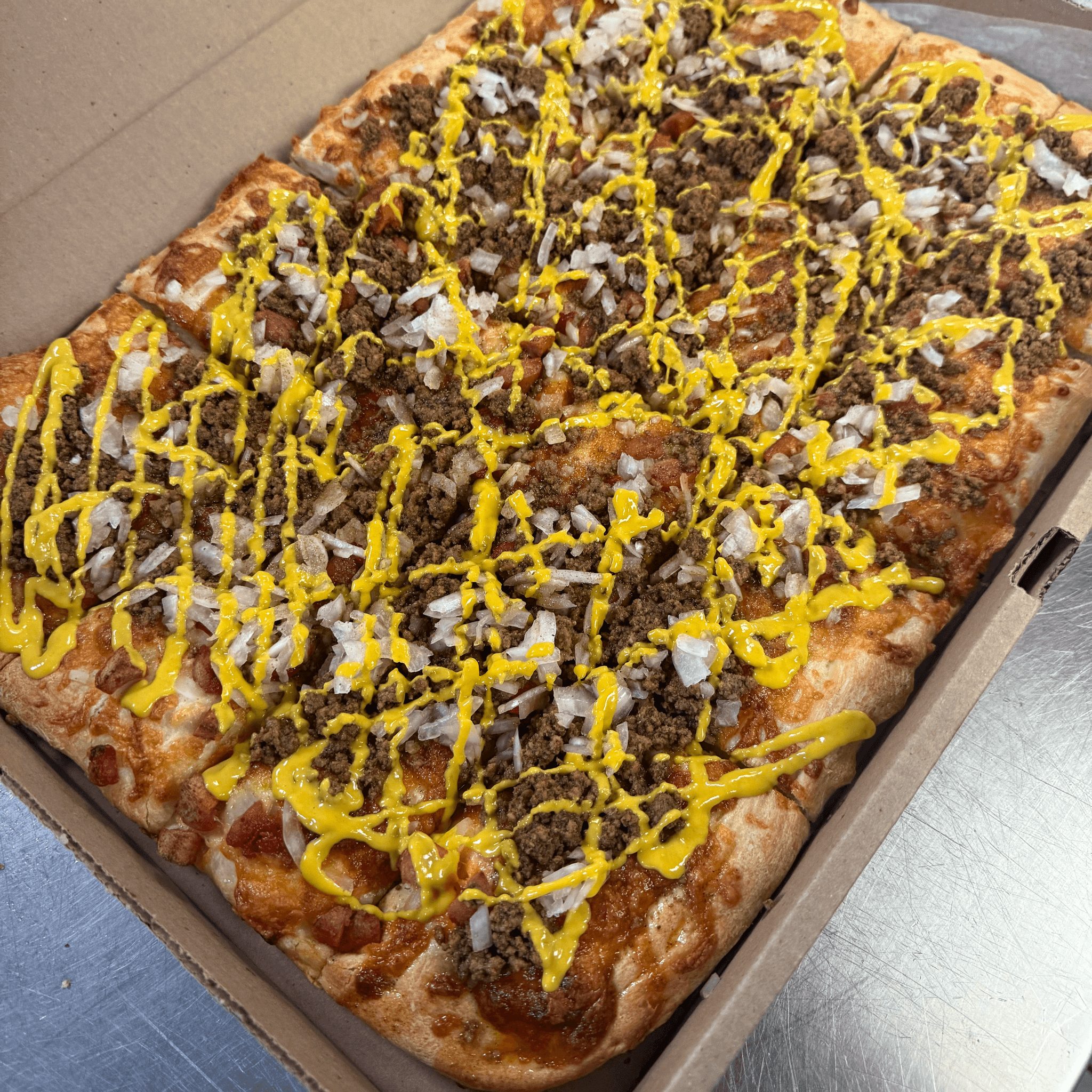 Weiner Pizza (16 Pieces).