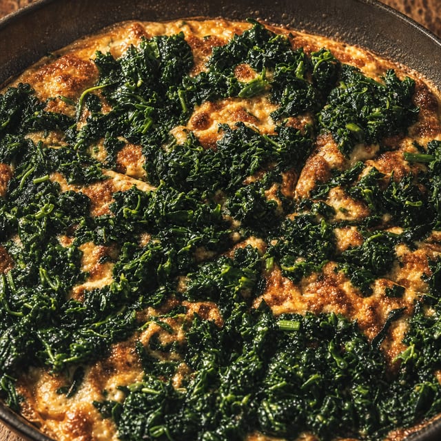 (Sm) Spinach Pizza.