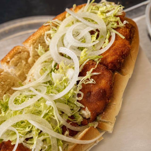 (Sm) Chicken Cutlet Grinder.