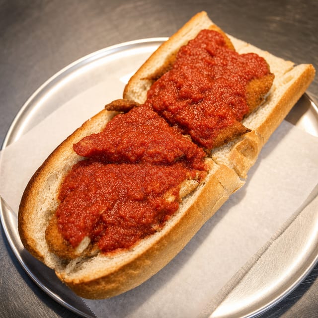 (X-Lg) Chicken Parmesan Grinder.