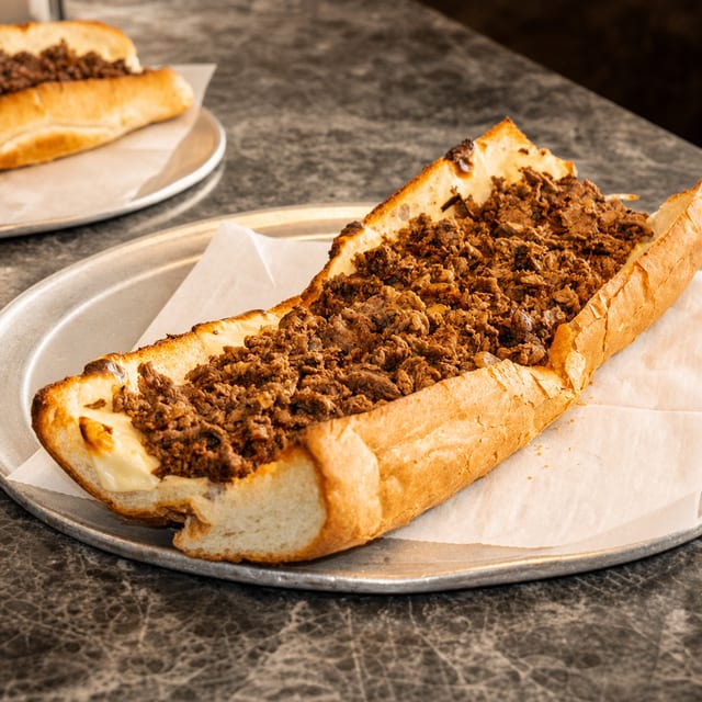 (X-Lg) #2 Steak, Cheese & Onion.