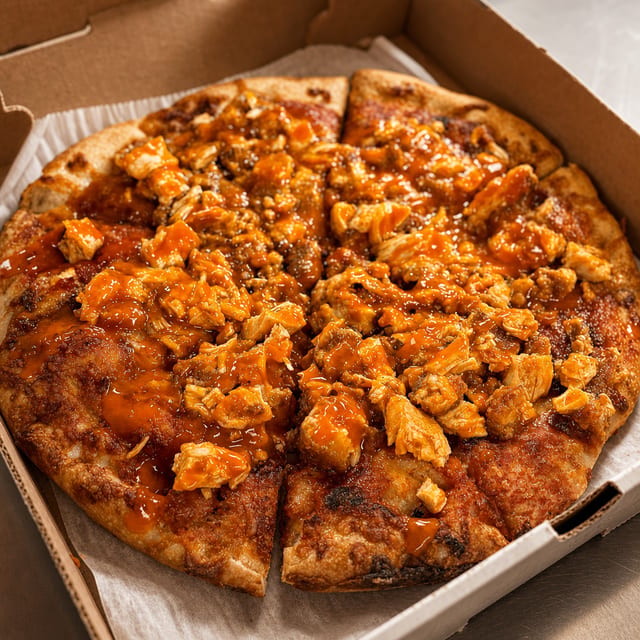 (Sm) Buffalo Chicken Pizza.