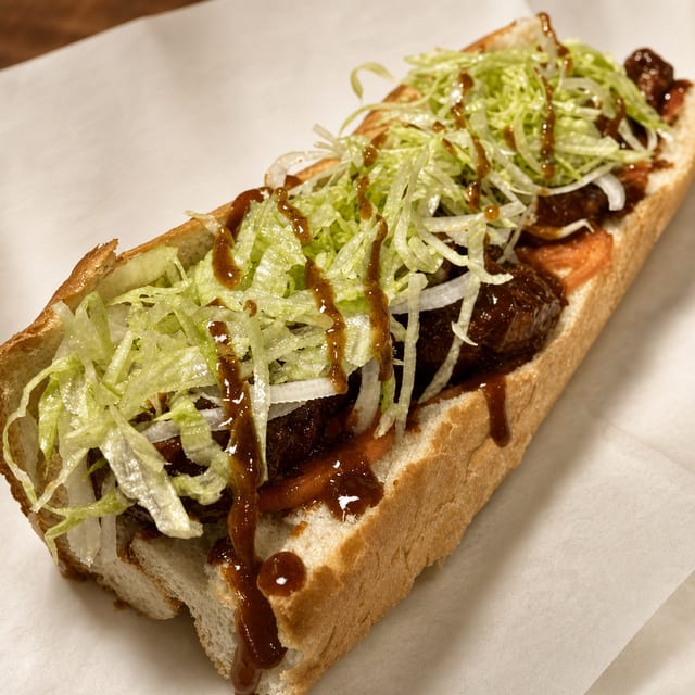 (X-Lg) BBQ Chicken Grinder.