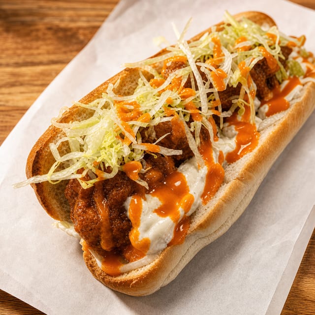 (Sm) Buffalo Chicken Grinder.