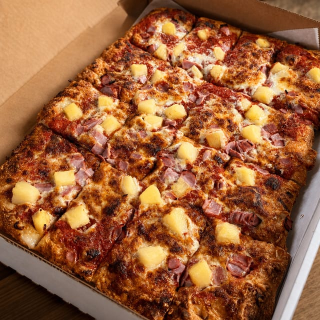 Hawaiian Pizza (16 Pieces).
